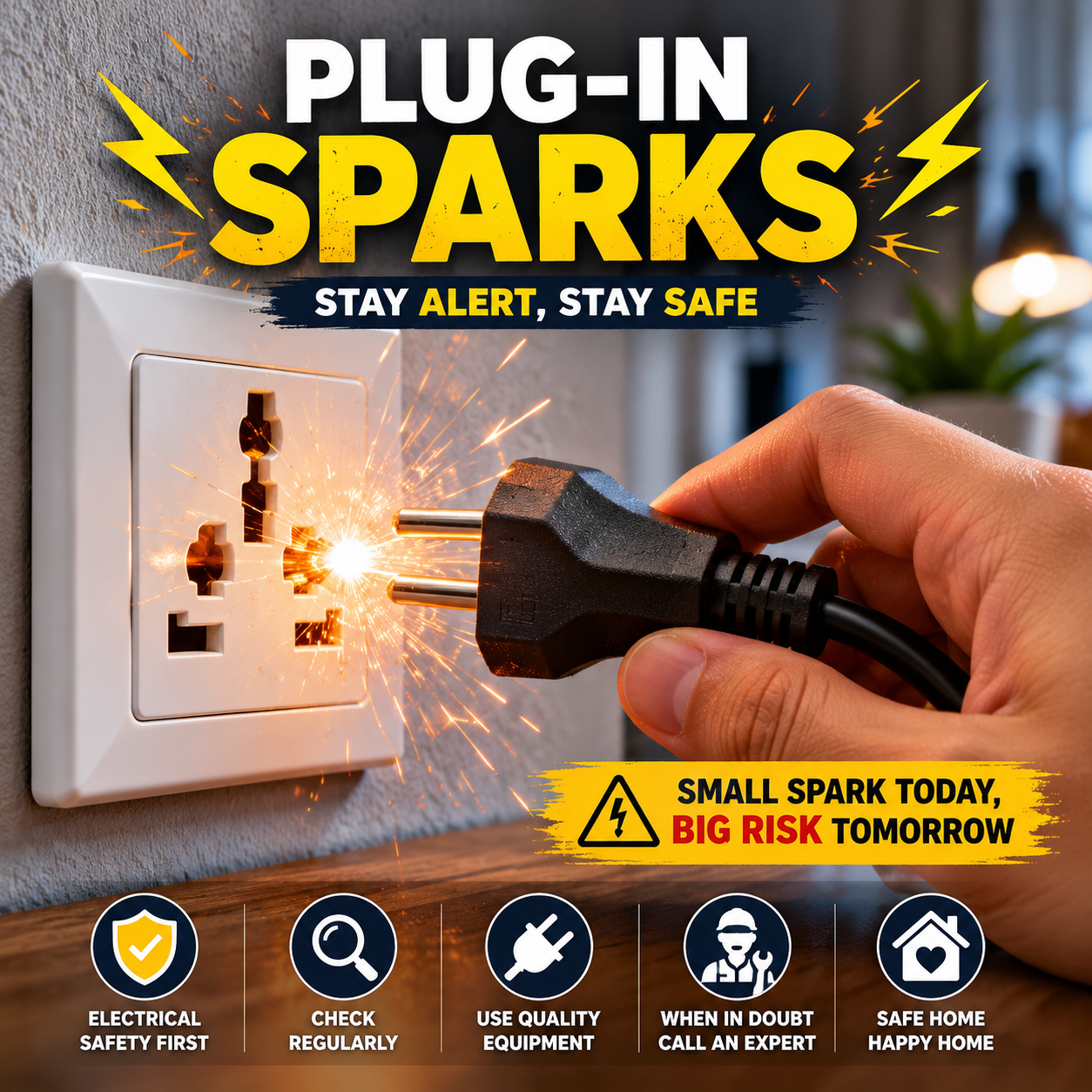 Plug-In Sparks: 25 Essential Facts for Safe and Worry-Free Electrical Use