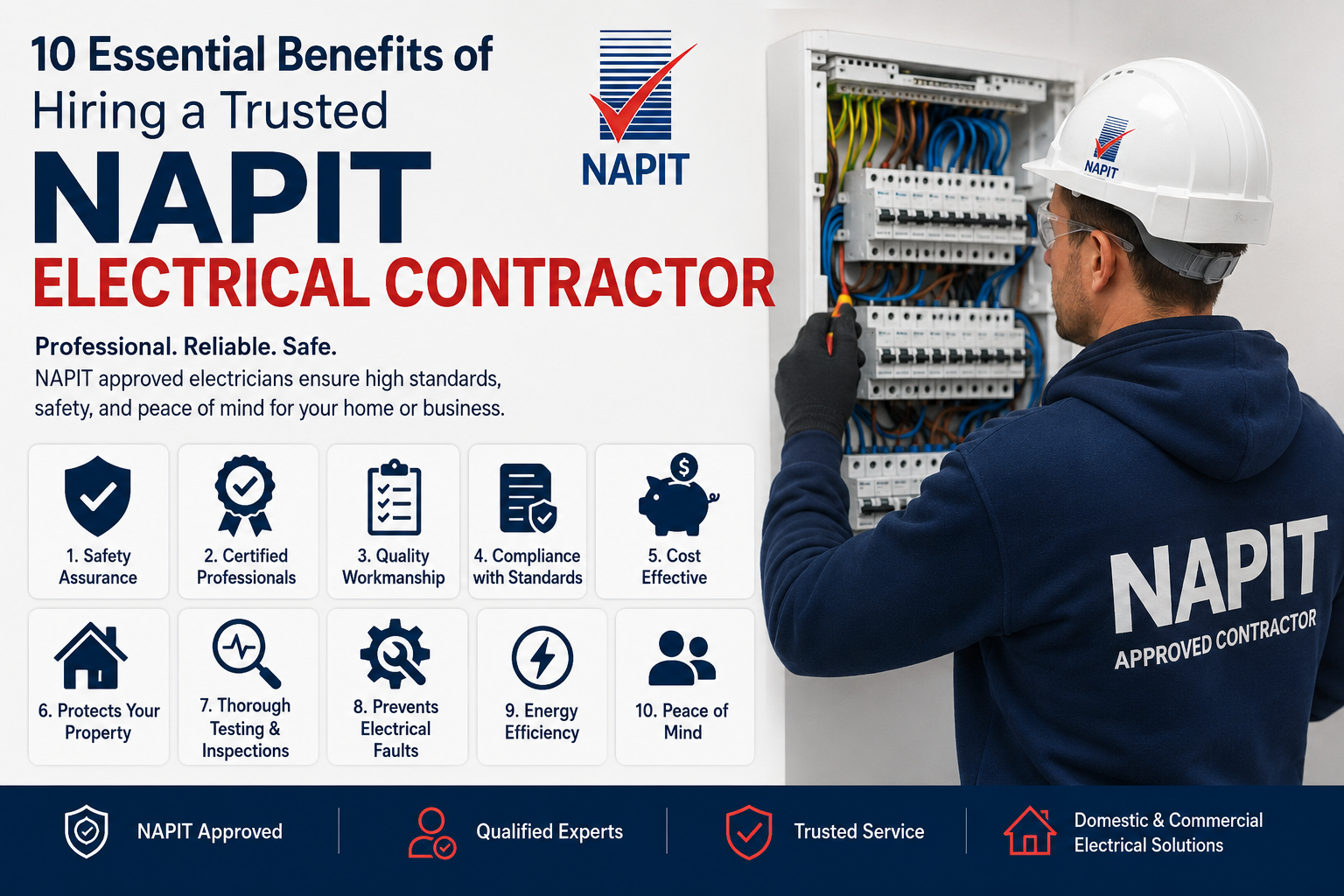 10 Essential Benefits of Hiring a Trusted NAPIT Electrical Contractor