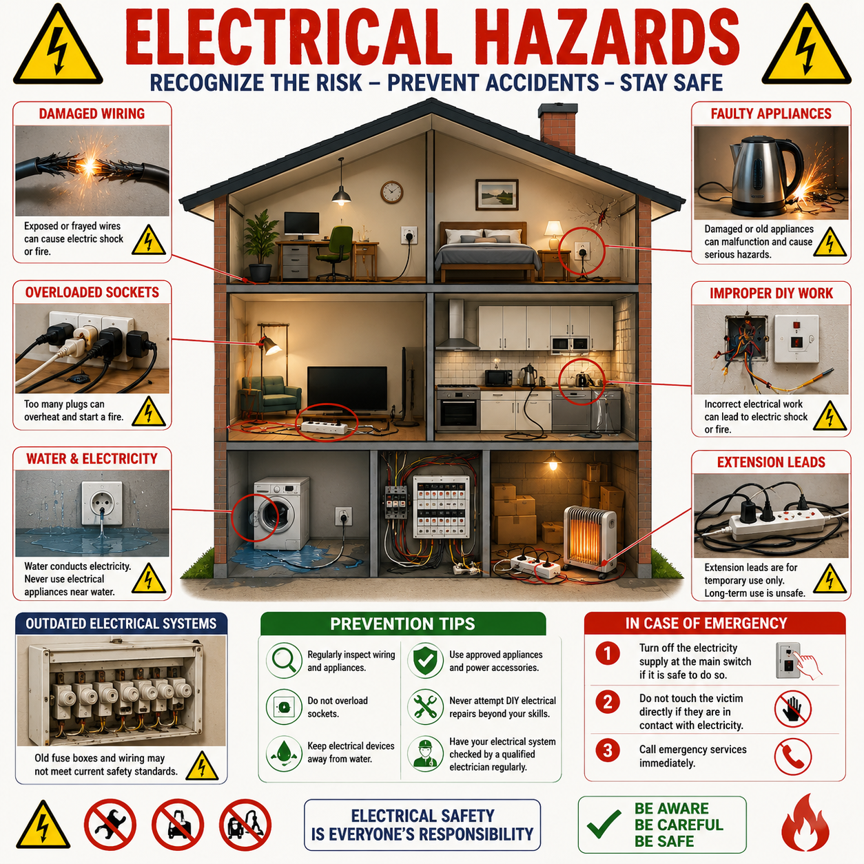 Electrical Hazards Awareness in UK Homes: Complete Safety Guide