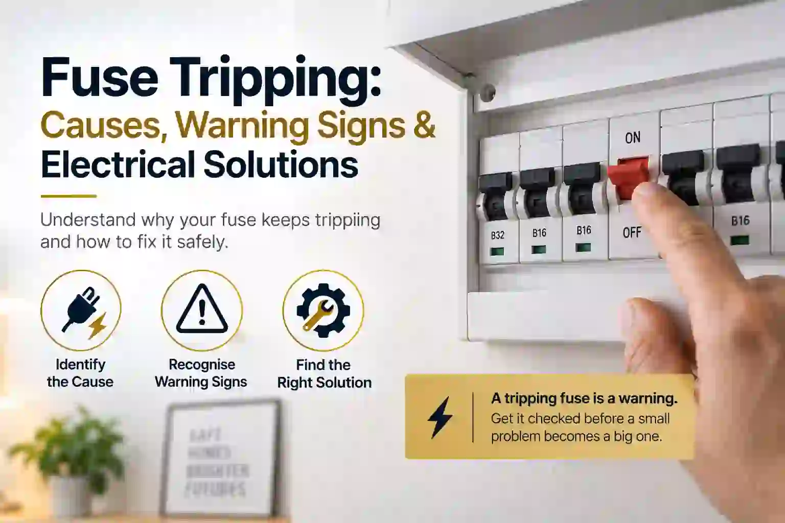 Fuse Tripping: Causes, Warning Signs & Electrical Solutions