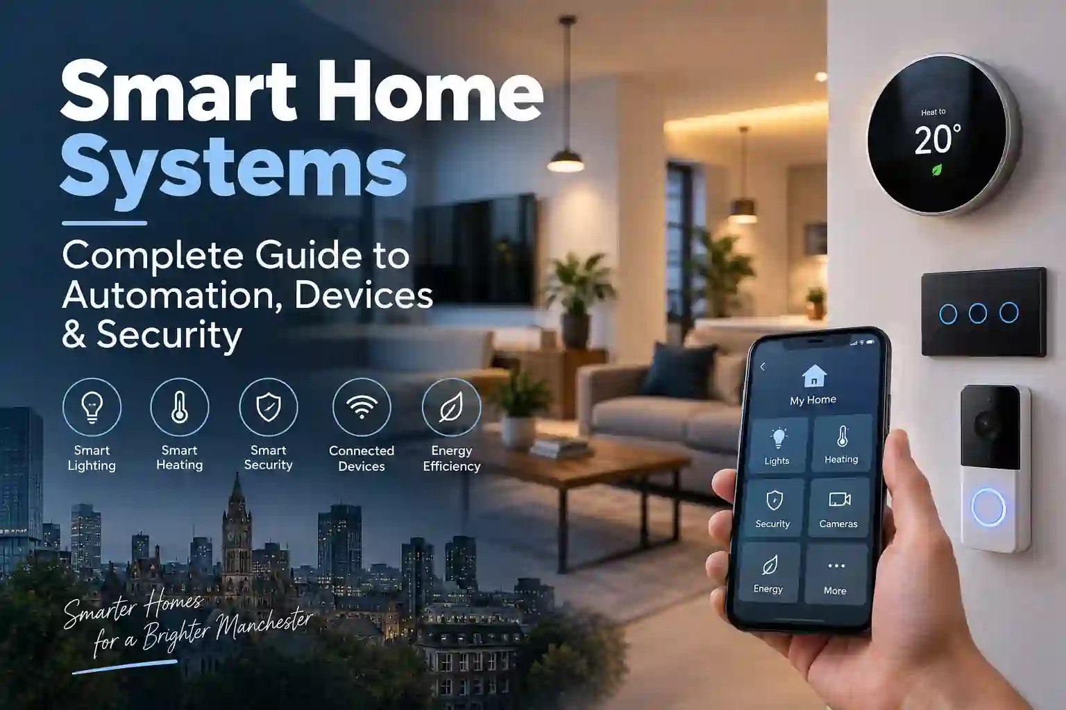 Smart Home Systems automation devices and security Manchester