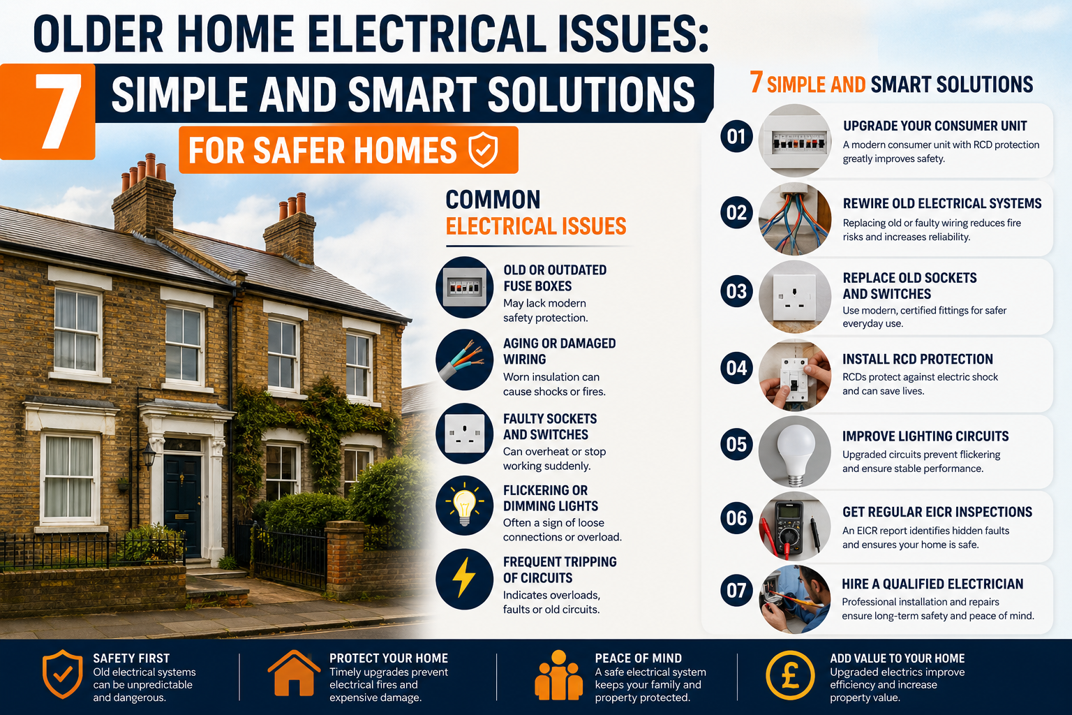 Older Home Electrical Issues: 7 Simple and Smart Solutions for Safer Homes