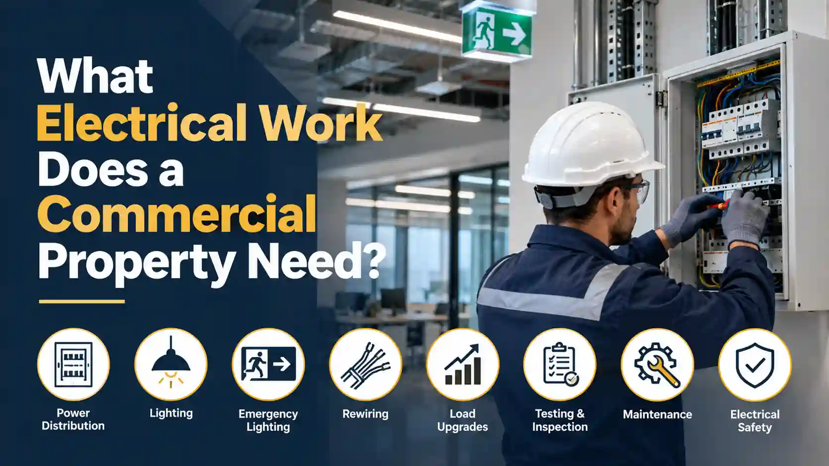 What Electrical Work Does a Commercial Property Need?