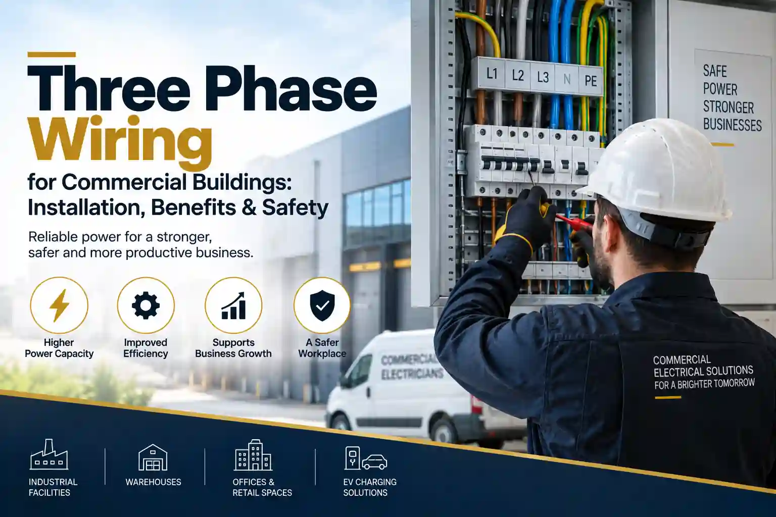 Three Phase Wiring for Commercial Buildings: Installation, Benefits & Safety