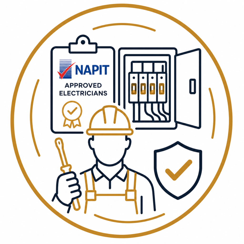 NAPIT approved electricians providing safe and compliant electrical work in Manchester